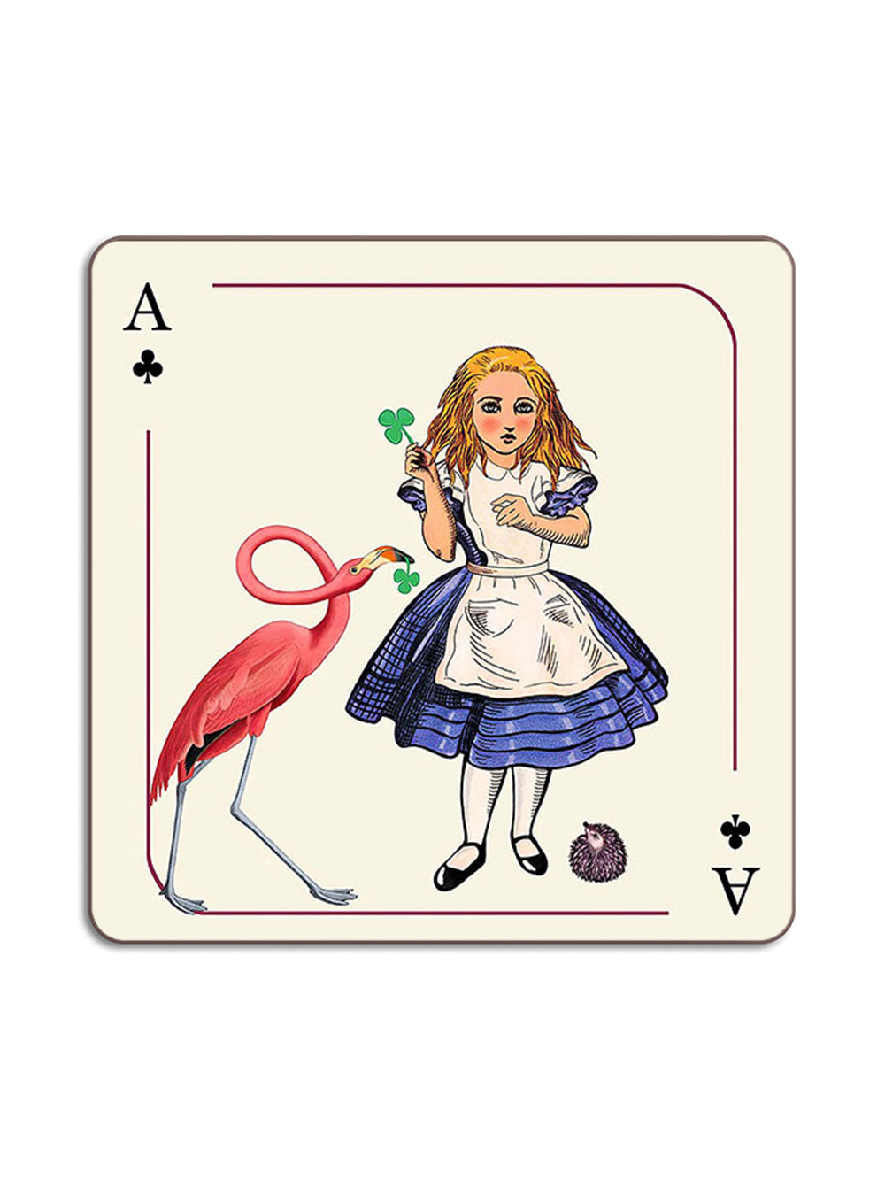 Alice Square Placemat from Avenida Home with artwork by Louise Krik