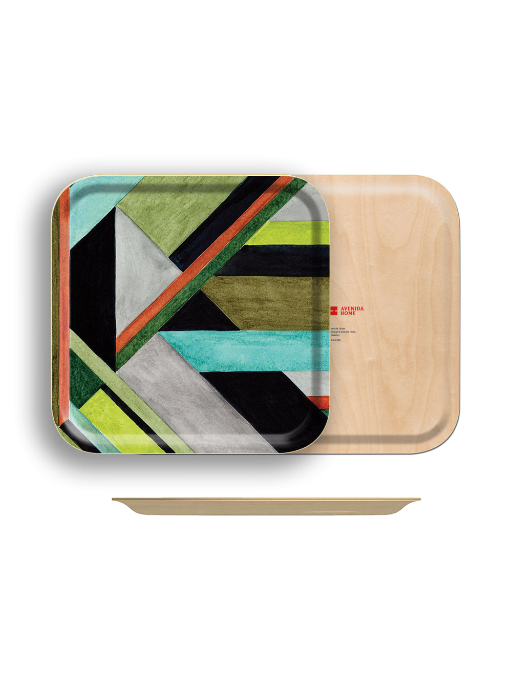 Art Intersection Small Square Tray