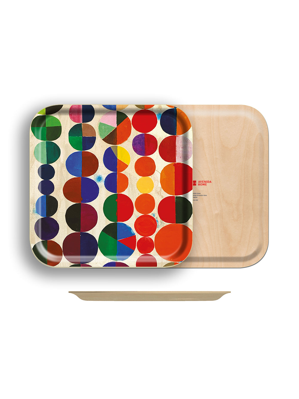 Abstract Square Tray