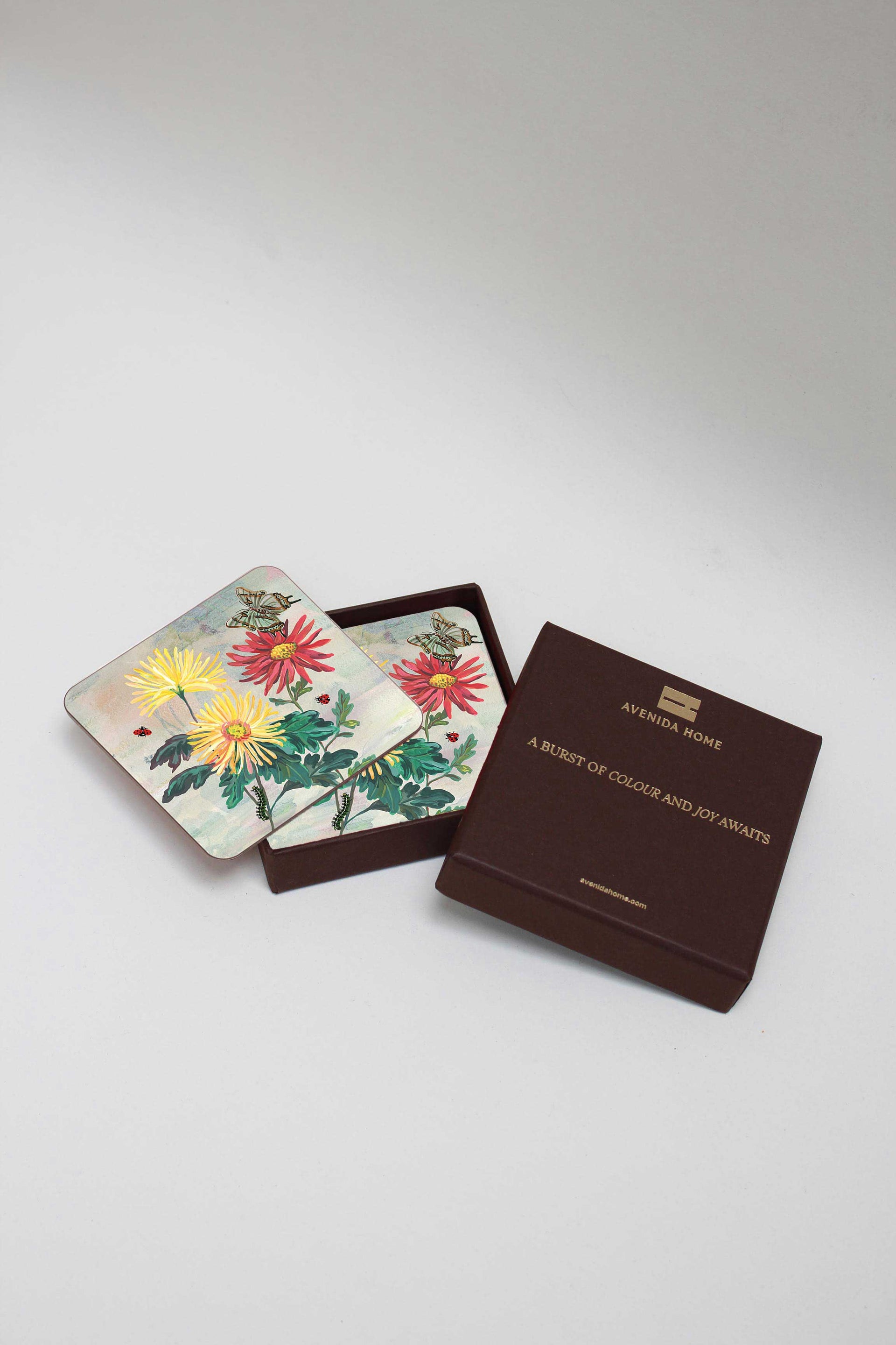 Lillies Set of 4 Coasters