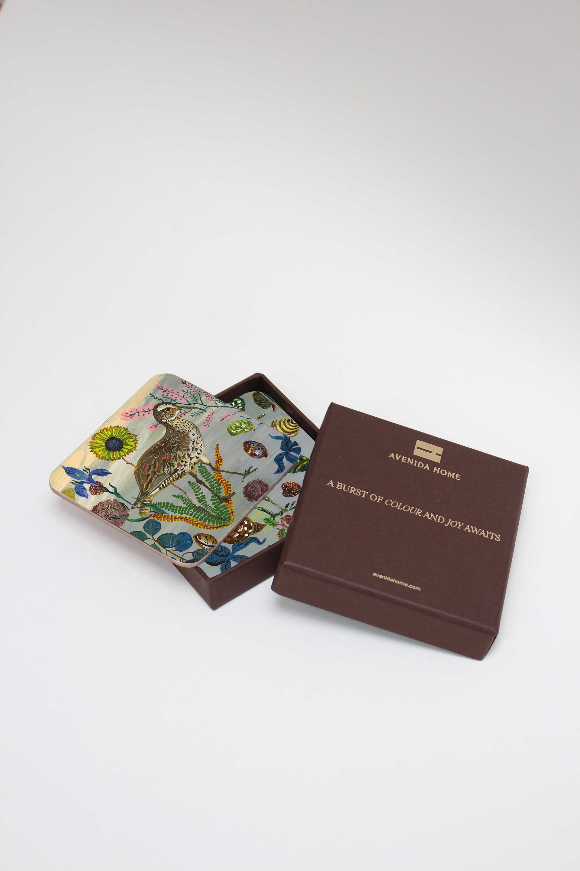 Birds in the Dunes Set of 4 Coasters