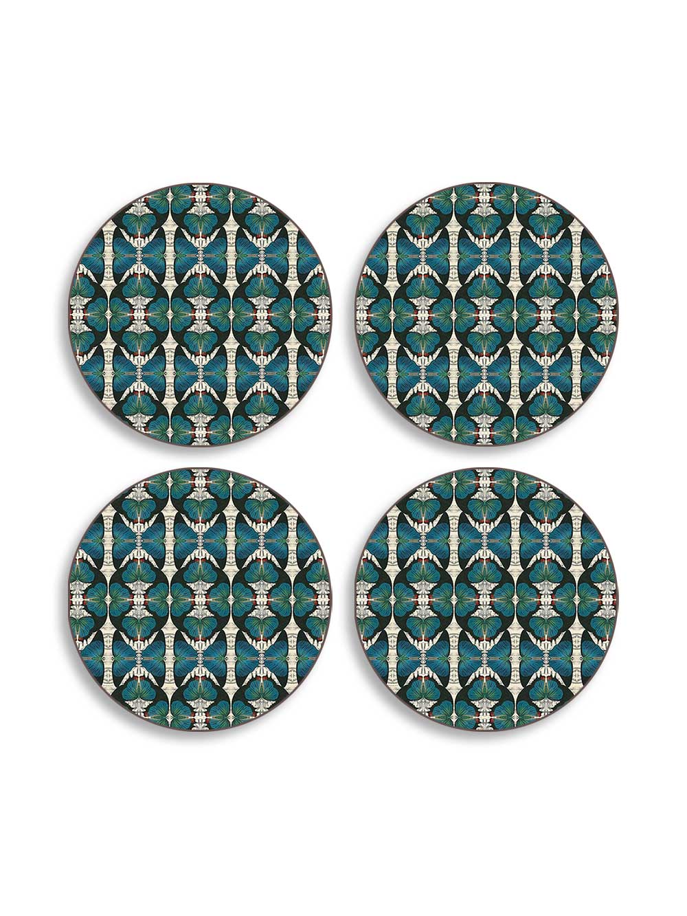 Blue Butterfly Placemat Set Design by Avenida Home with PATCH NYC 