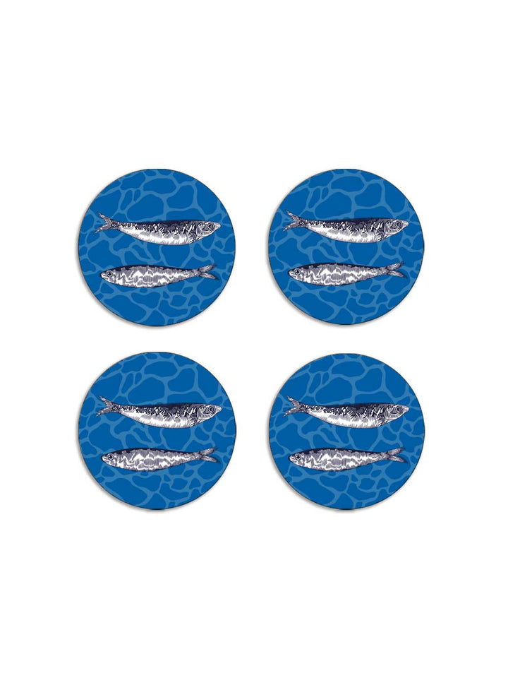 Blue Tide Marine Coaster Set by Studio Avenida, Avenida Home's own design house