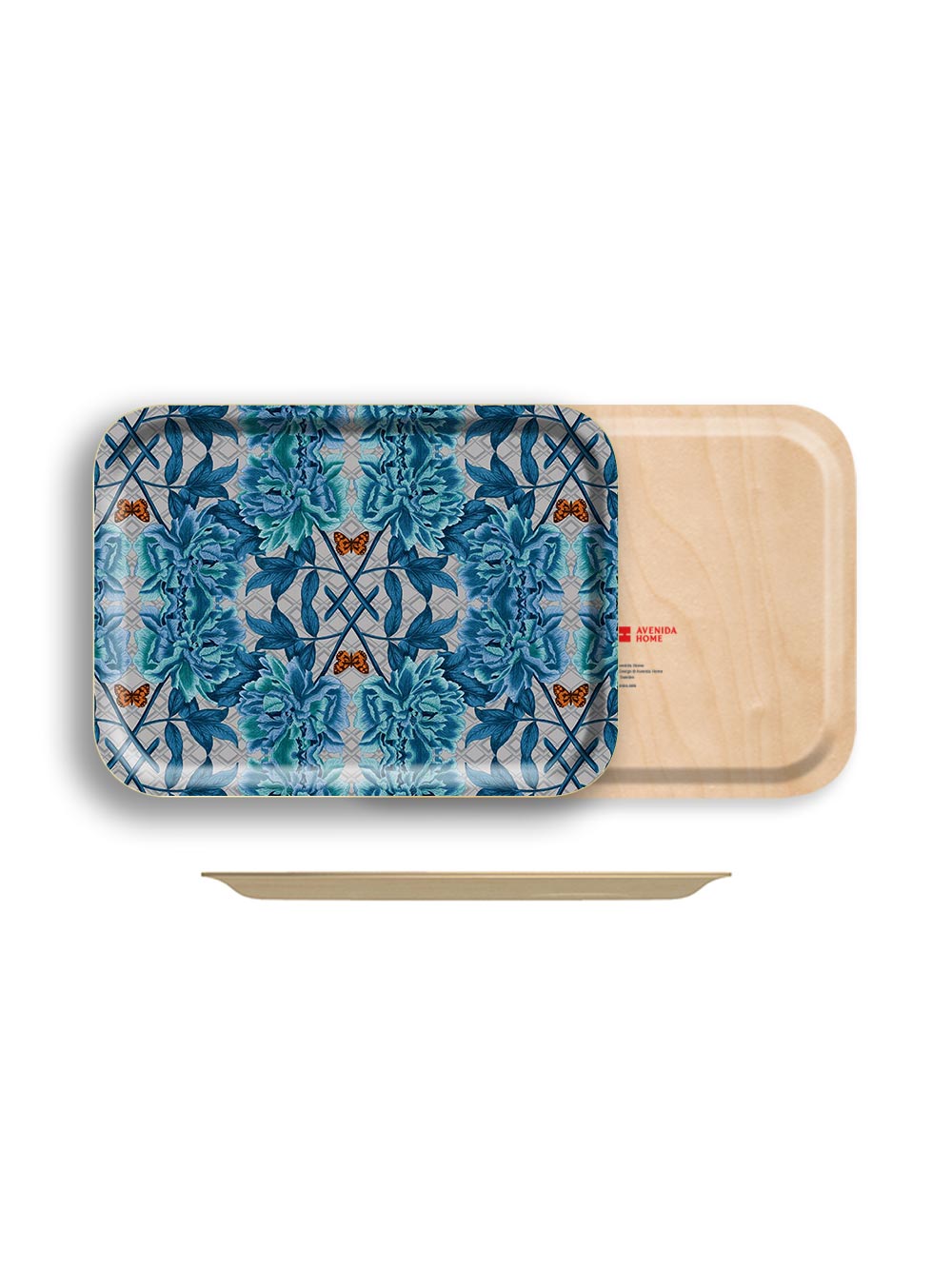 Blue Tree Peony Tray