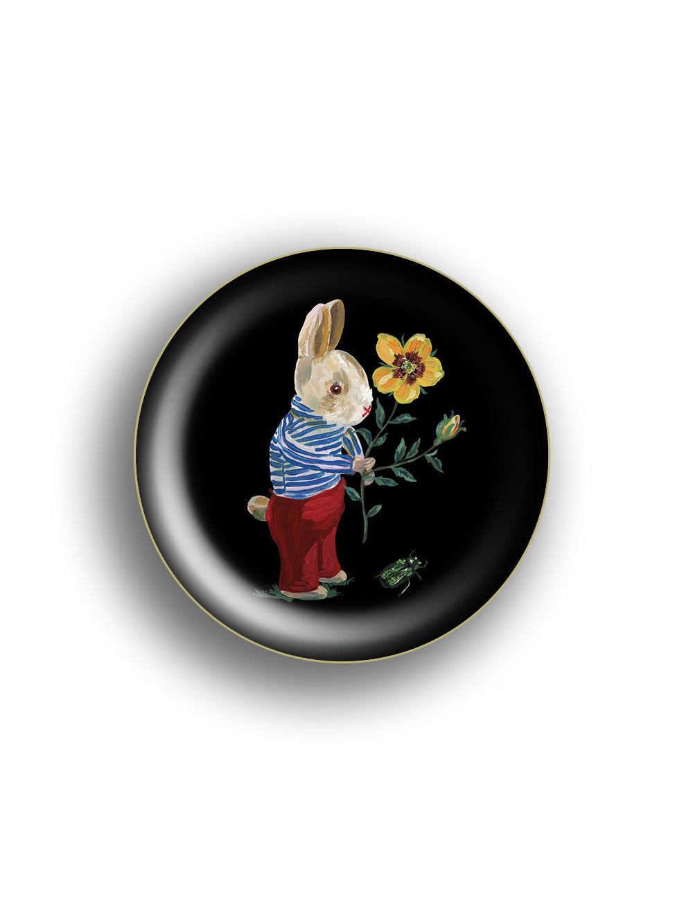 Bunny Birch Wood Mini Tray