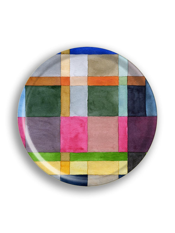 Cosmopolitan Round Tray Design by Avenida Home with Wallace Sewell