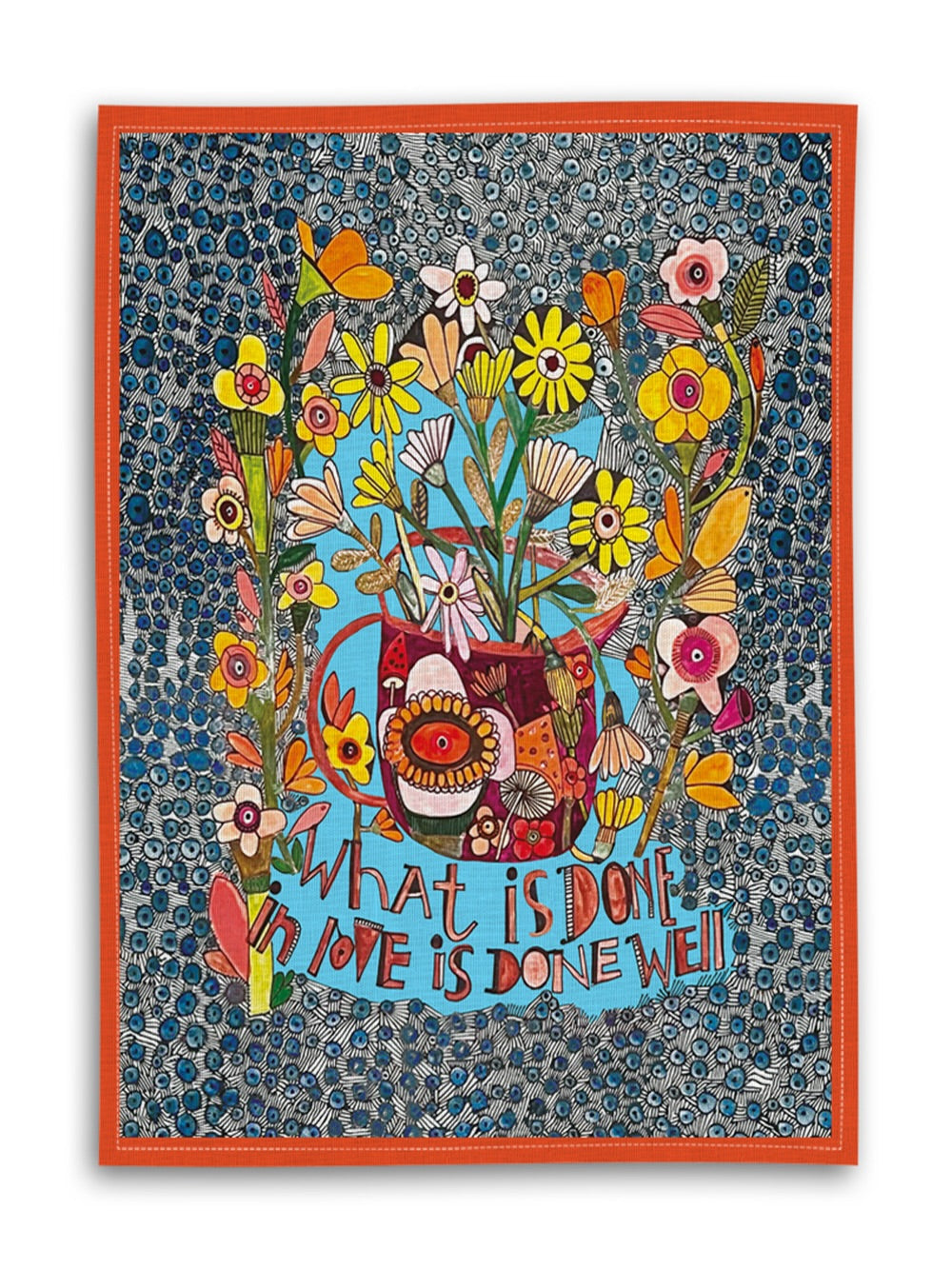 Done In Love Tea Towel