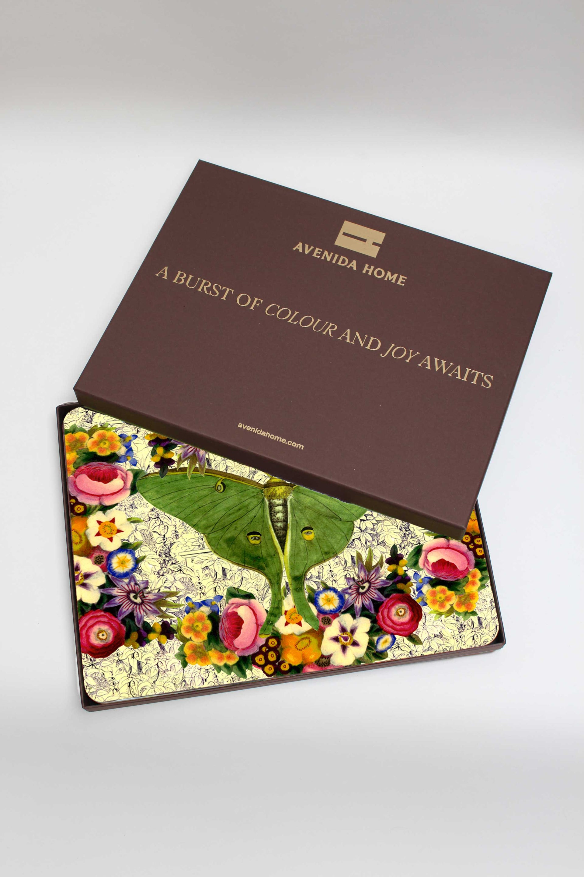 Eyed Butterfly Set of 4 Table Mats