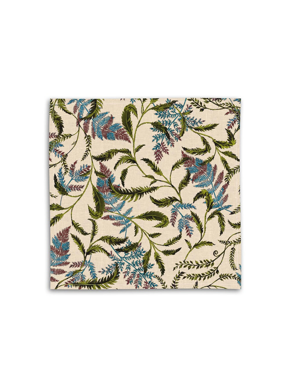 Ferns Linen Napkin Design by Studio Avenida, Avenida Home’s own brand