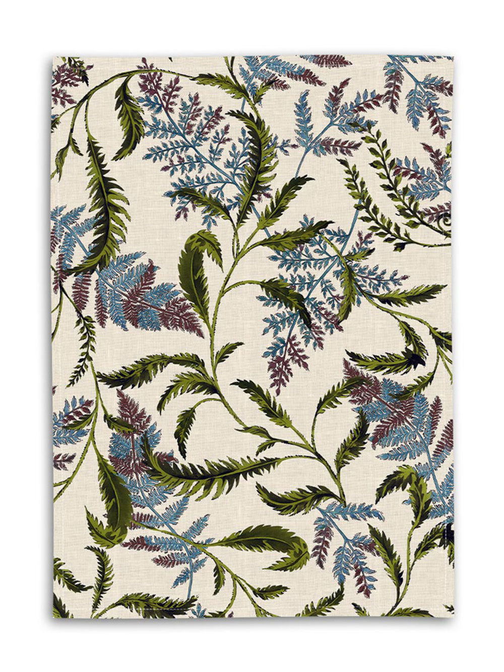 Ferns Linen Tea Towel