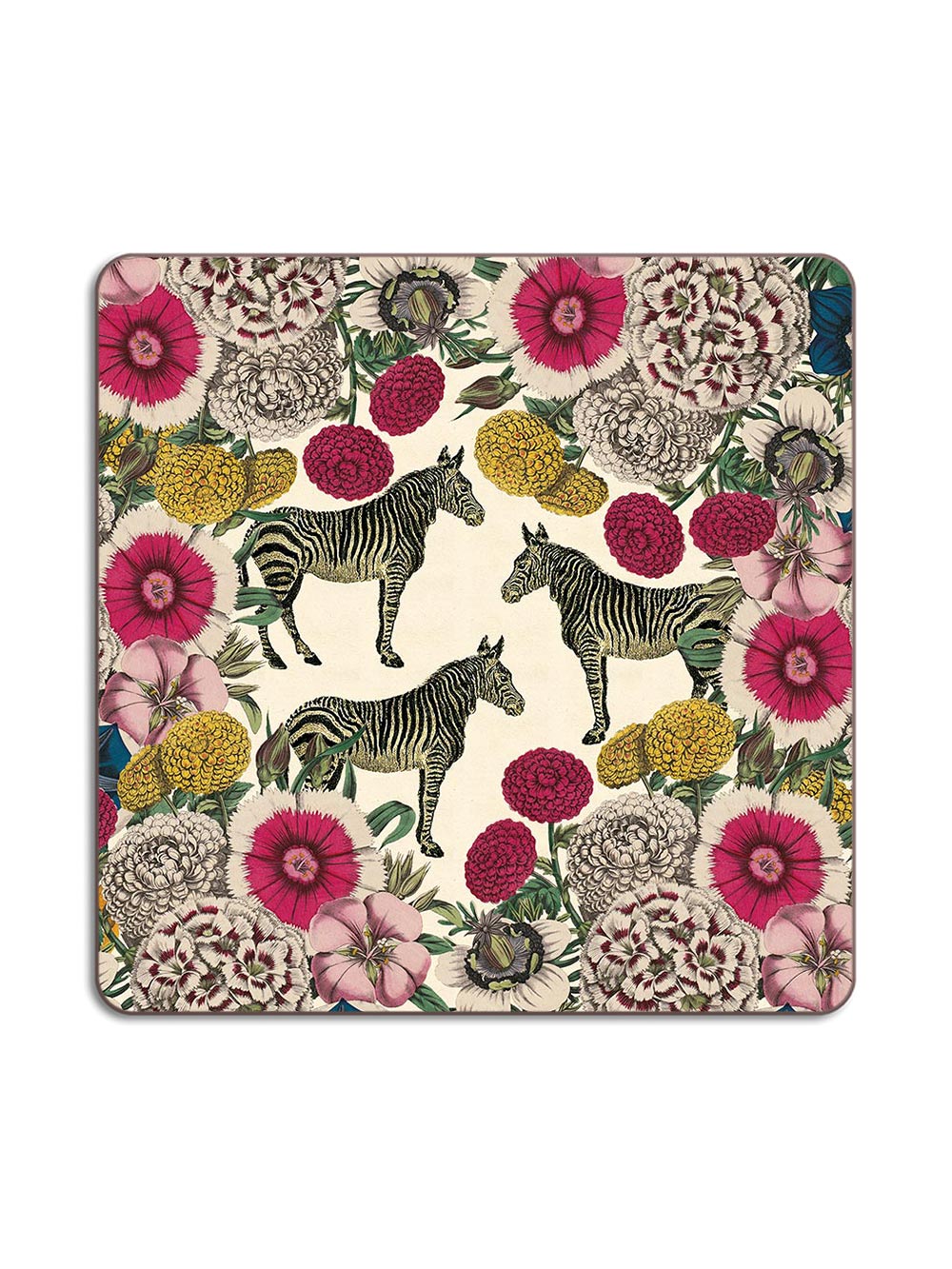 Flora Fauna Cream Placemat