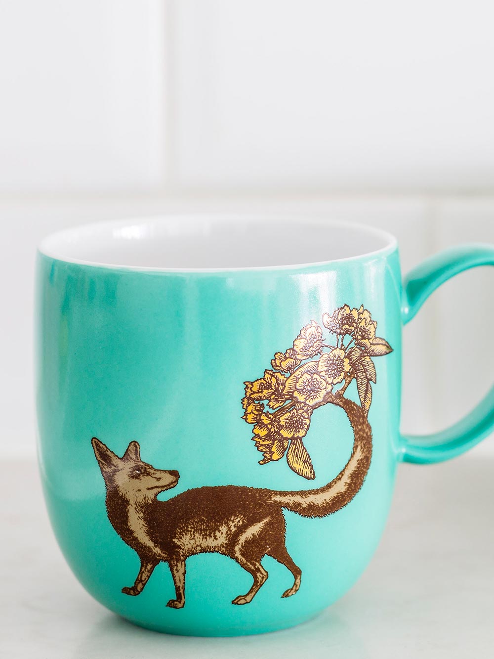Fox Porcelain Mug