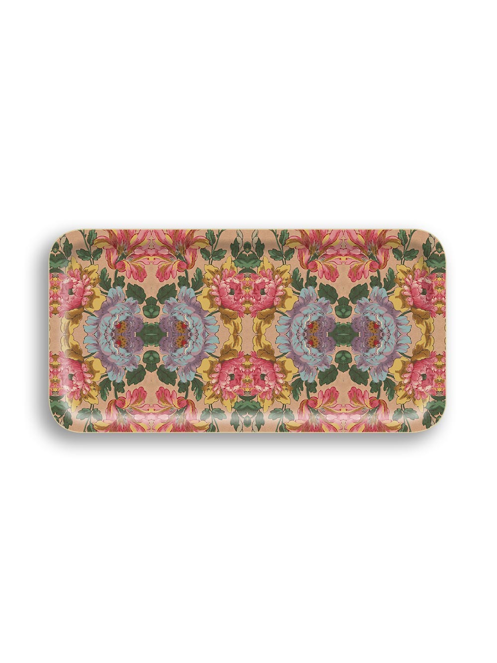 French Wallpaper Narrow Tray Design by Avenida Home with PATCH NYC 