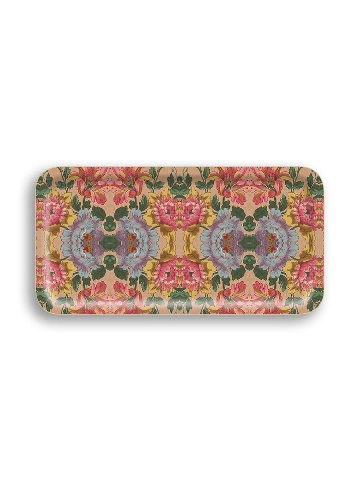 French Wallpaper Narrow Tray Design by Avenida Home with PATCH NYC 