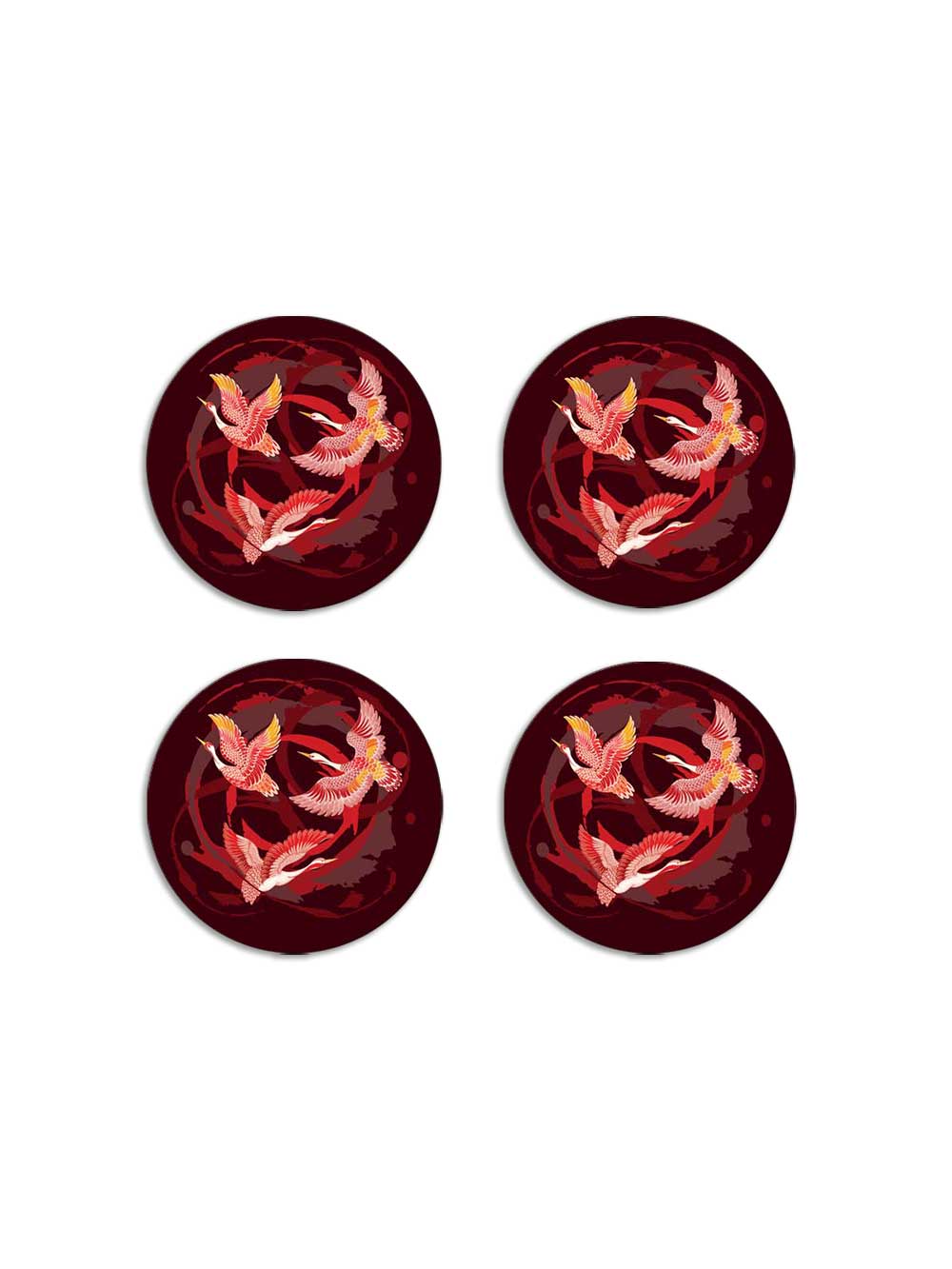 Geese Set of 4 Coasters