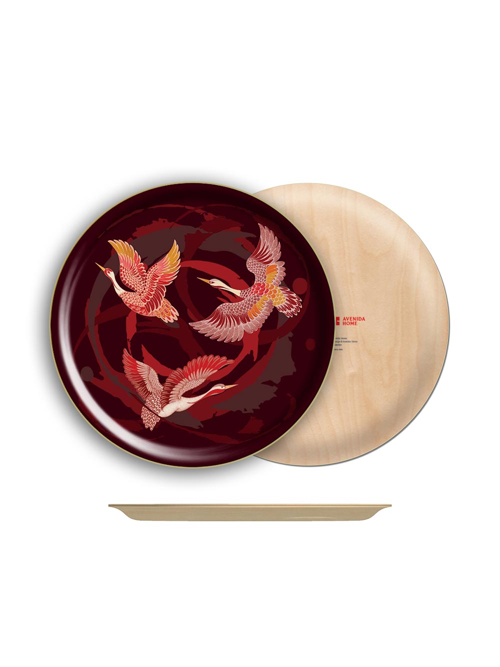 Geese Round Tray