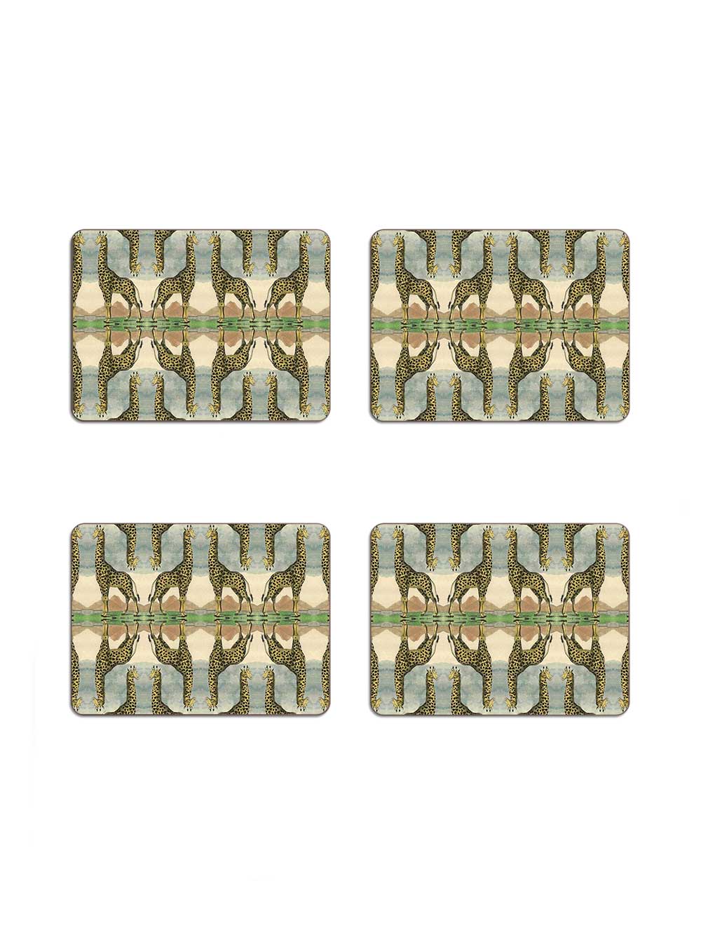 Giraffe Set of 4 Table Mats