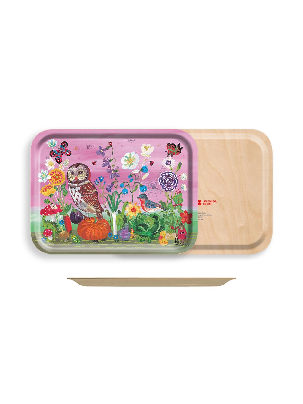 Happy Owl Tray