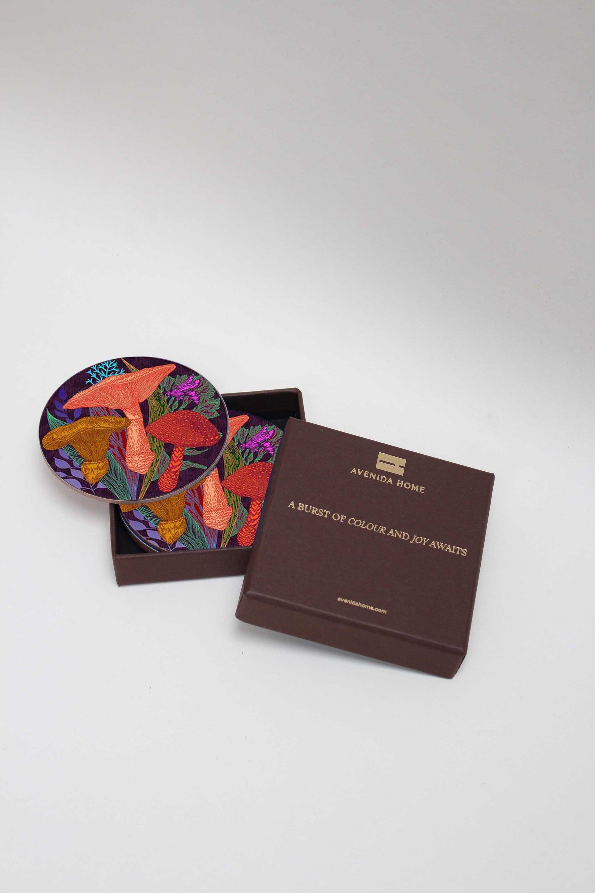 Kinoko Set of 4 Coasters