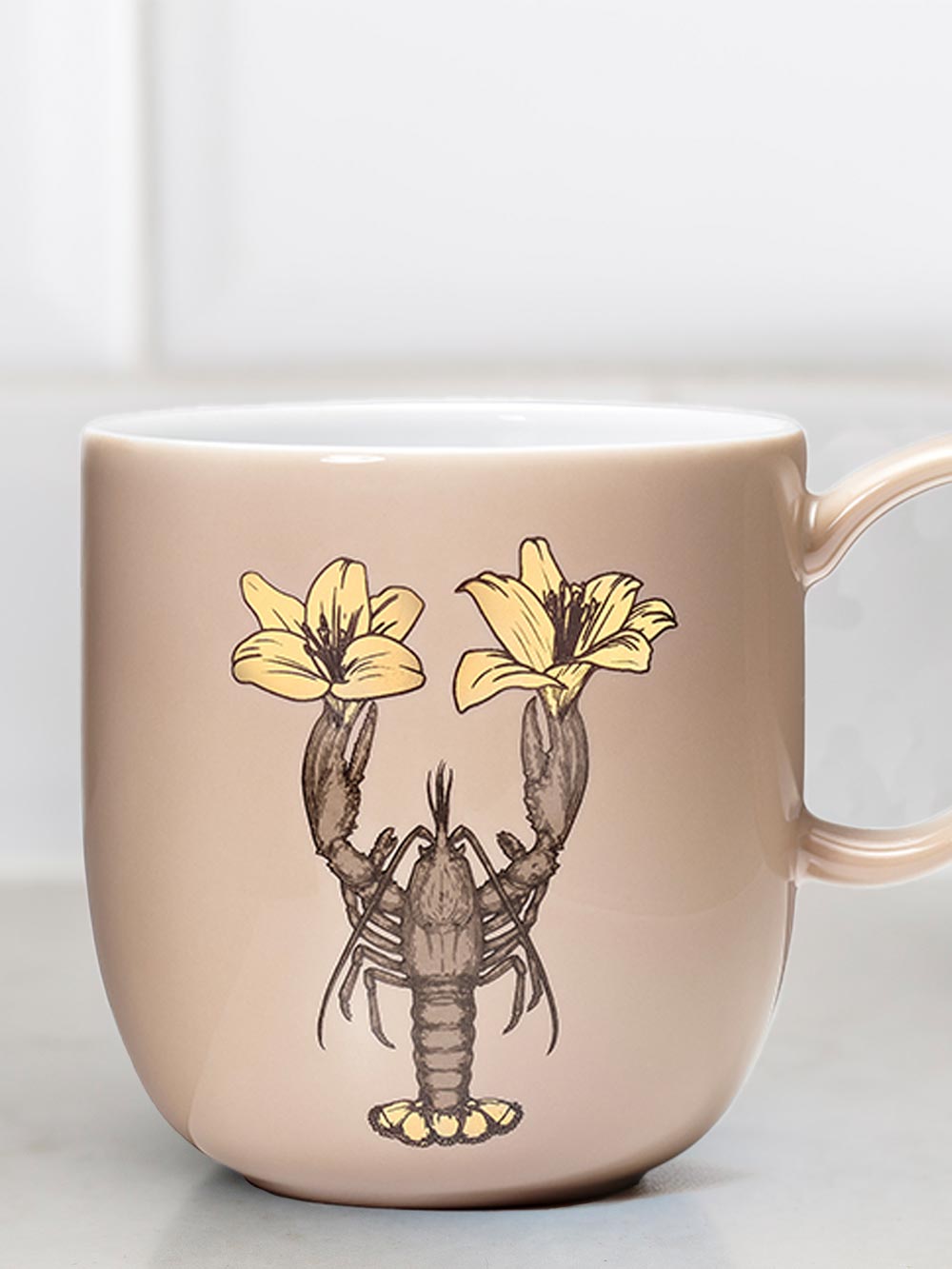 Lobster Porcelain Mug