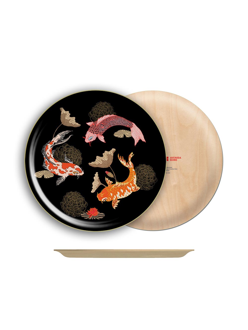 Lotus Round Tray