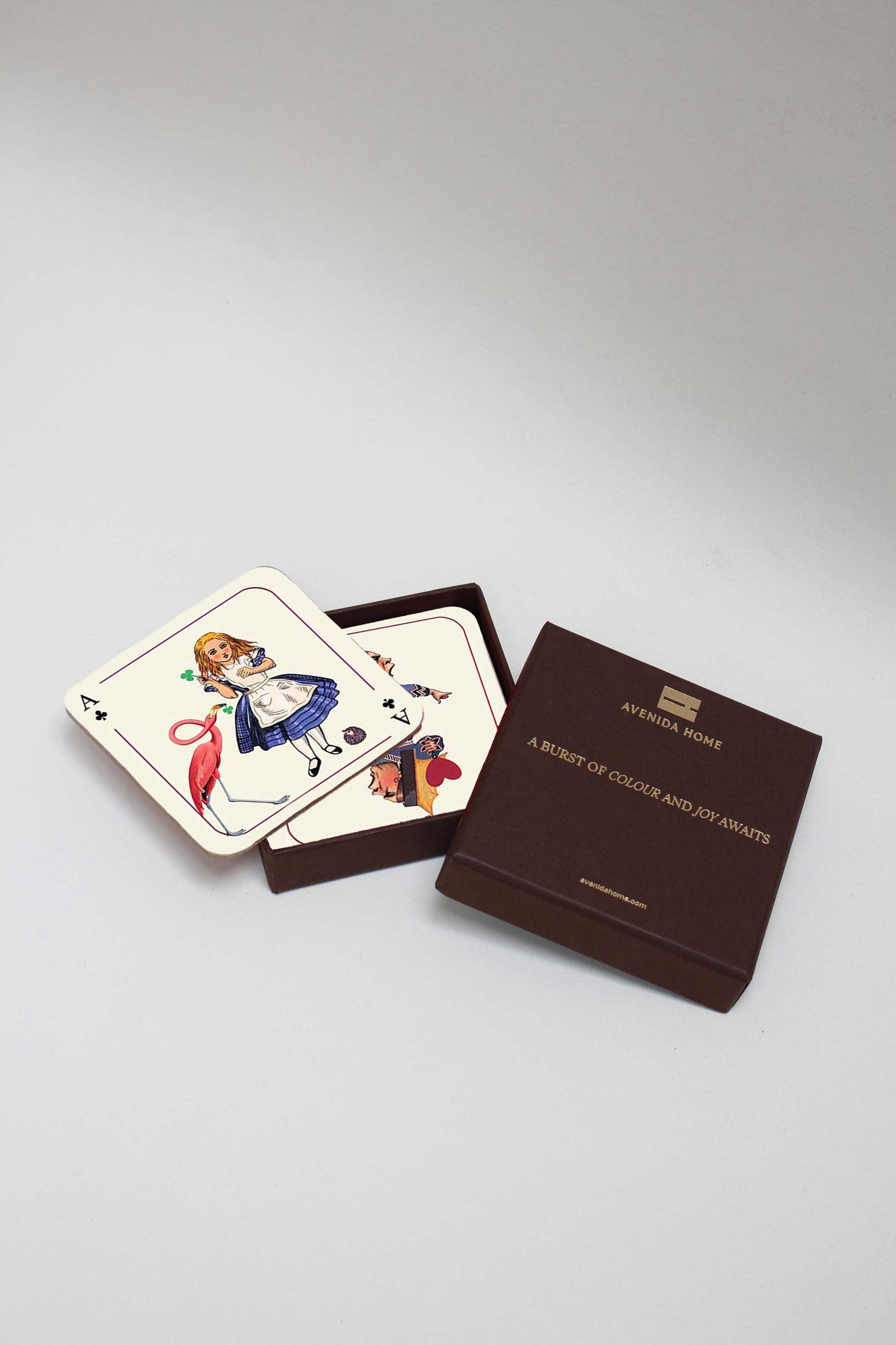 Alice in Wonderland Set of 4 Coasters