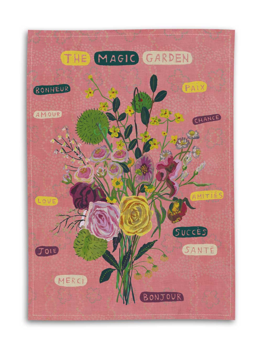 Magic Garden Tea Towel