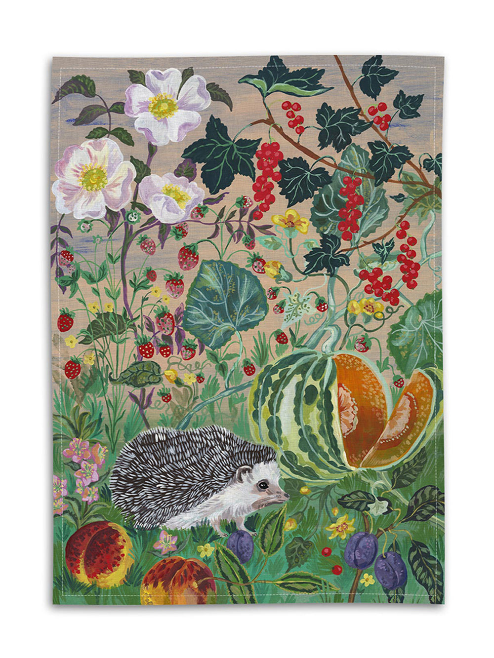 Mes Amis Du Potager Tea Towel