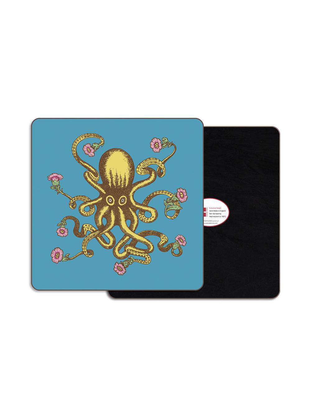 Octopus Square Luncheon Placemat