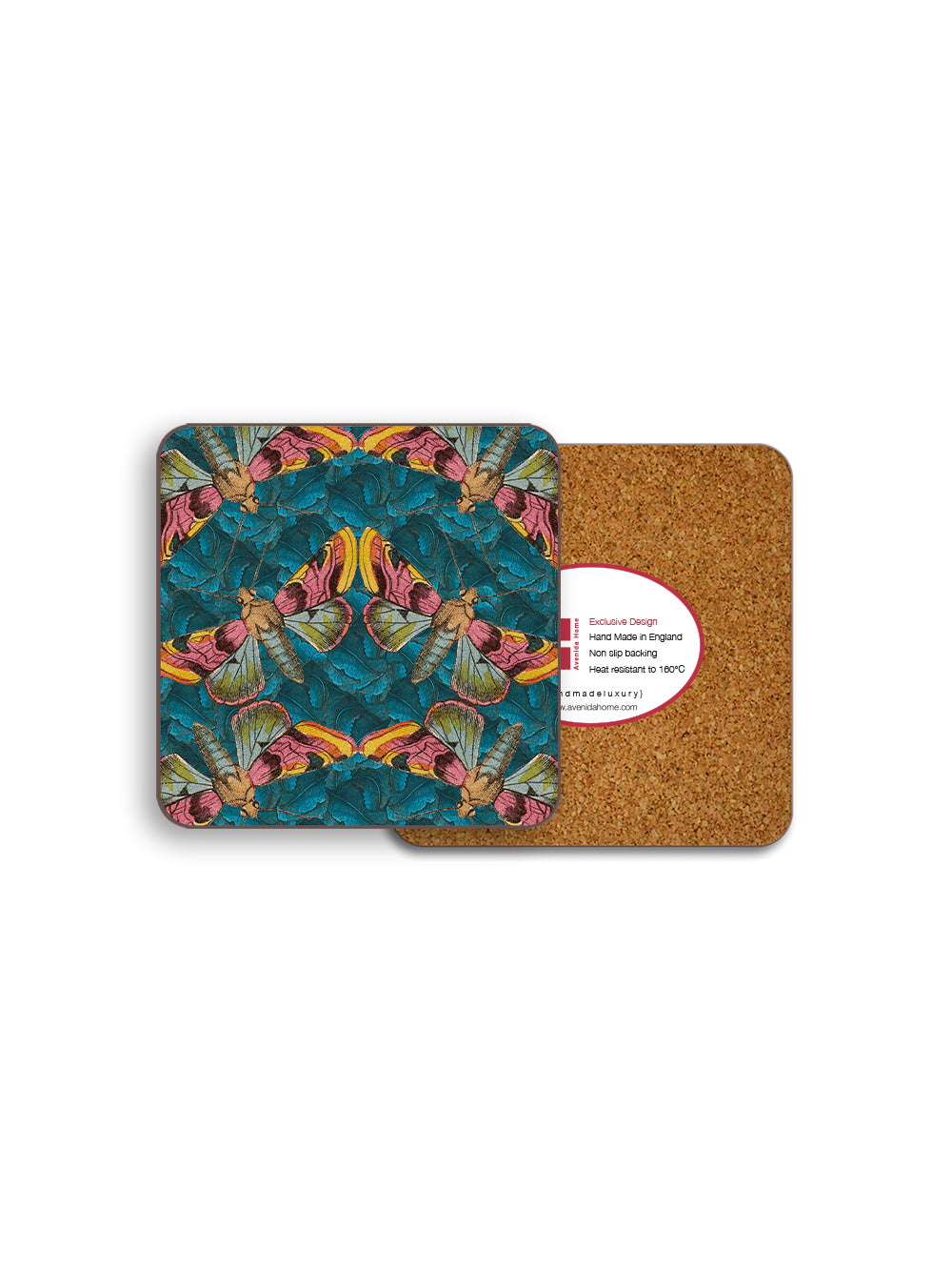 Pastel Buterfly Coaster