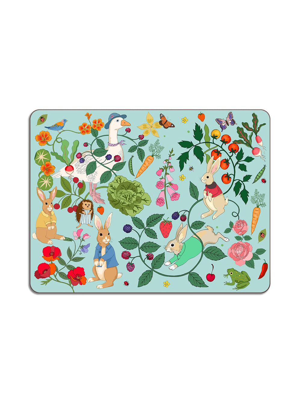 Peter Rabbit Aqua Table Mat