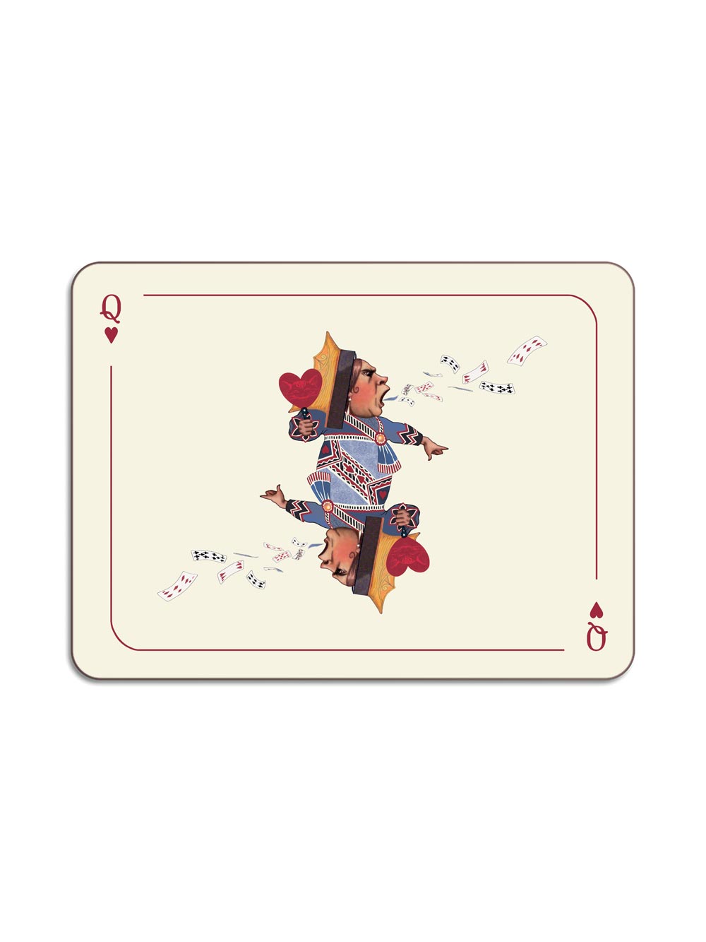 Queen Rectangular Table Mat from Avenida Home with artwork by Louise Krik 