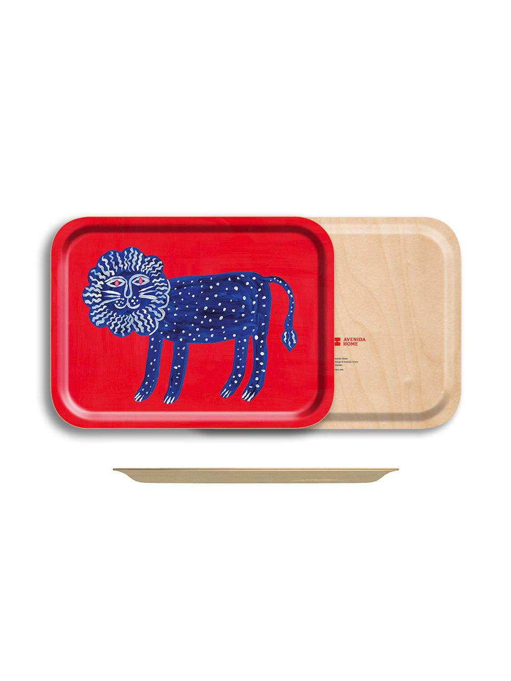 Red Lion Birch Wood Tray
