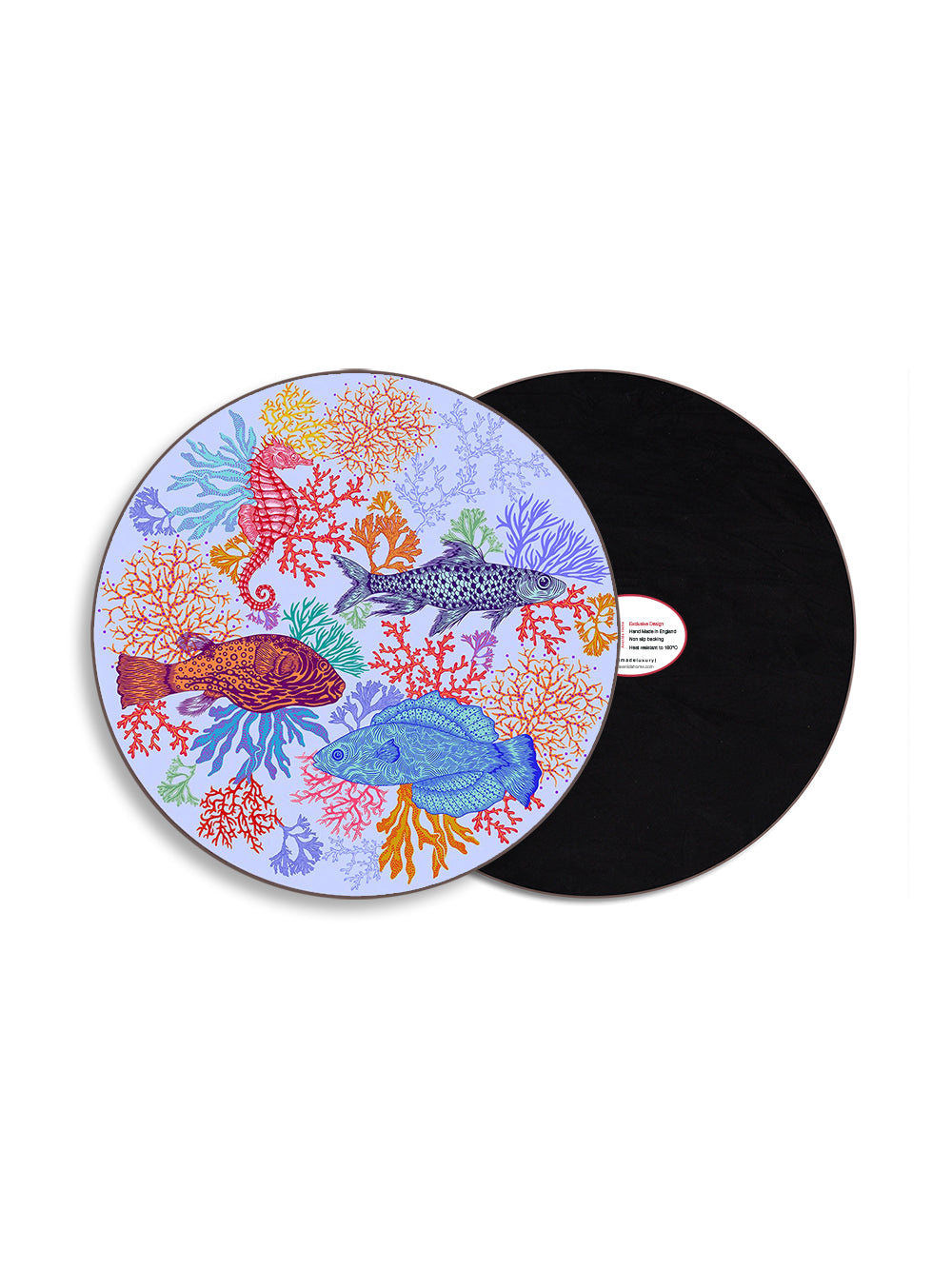 Reef Round Table Mat