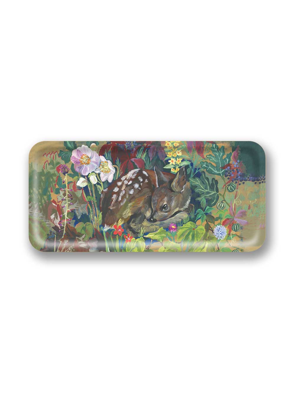 Sleepy Bambi Narrow Rectangular Tray