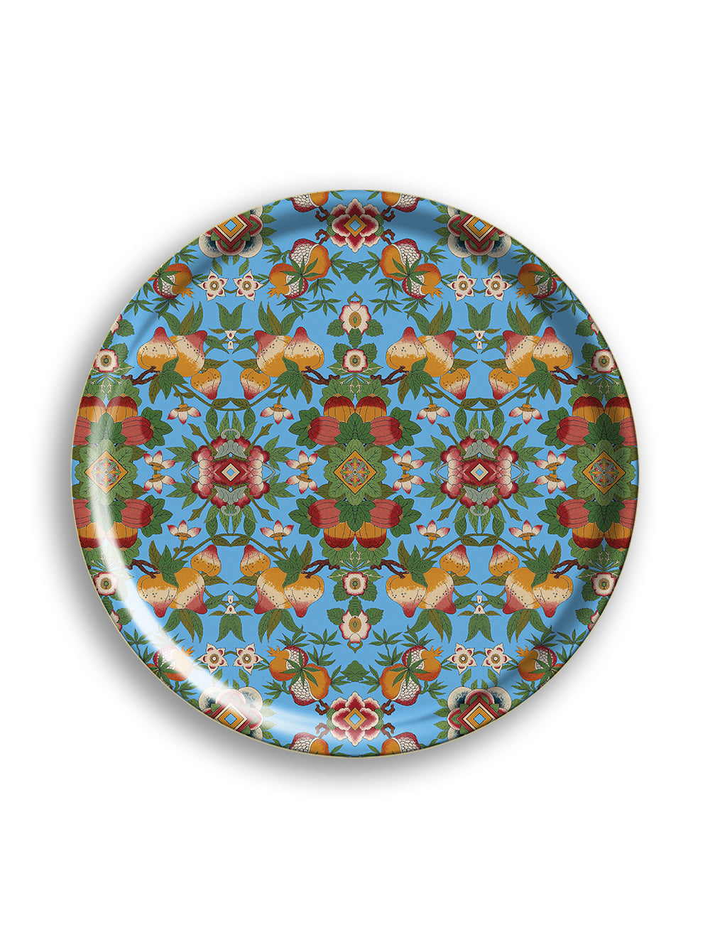 Temple Fruit Large Round Tray