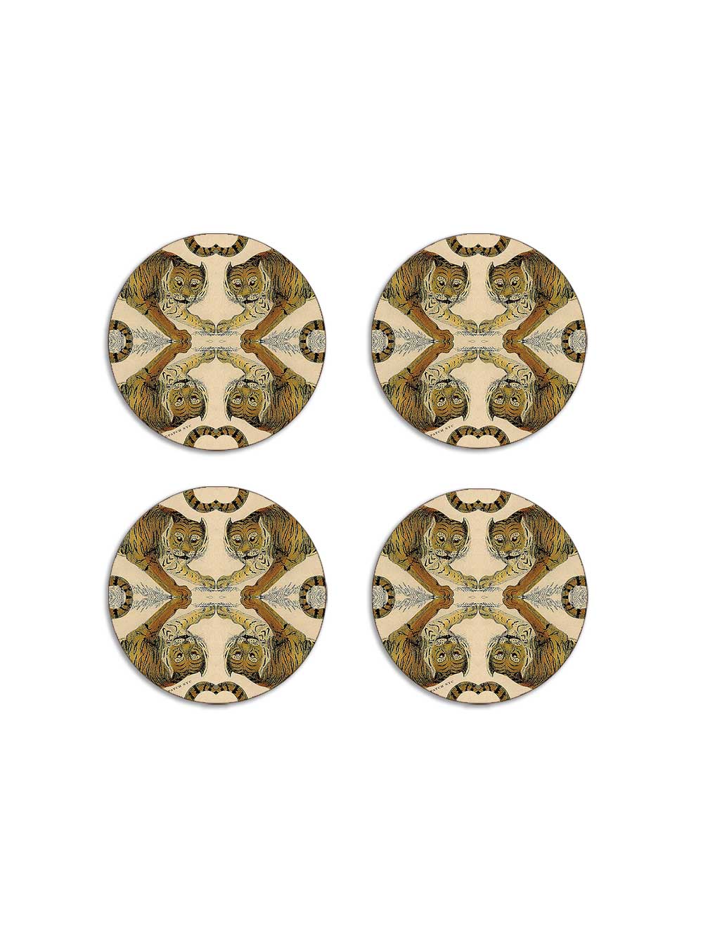 Tiger Set of 4 Coasters