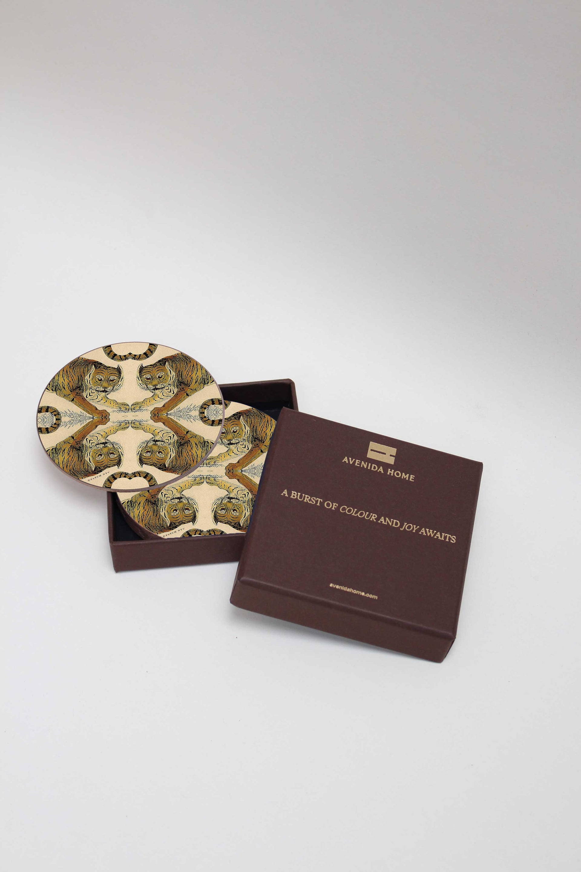 Tiger Set of 4 Coasters