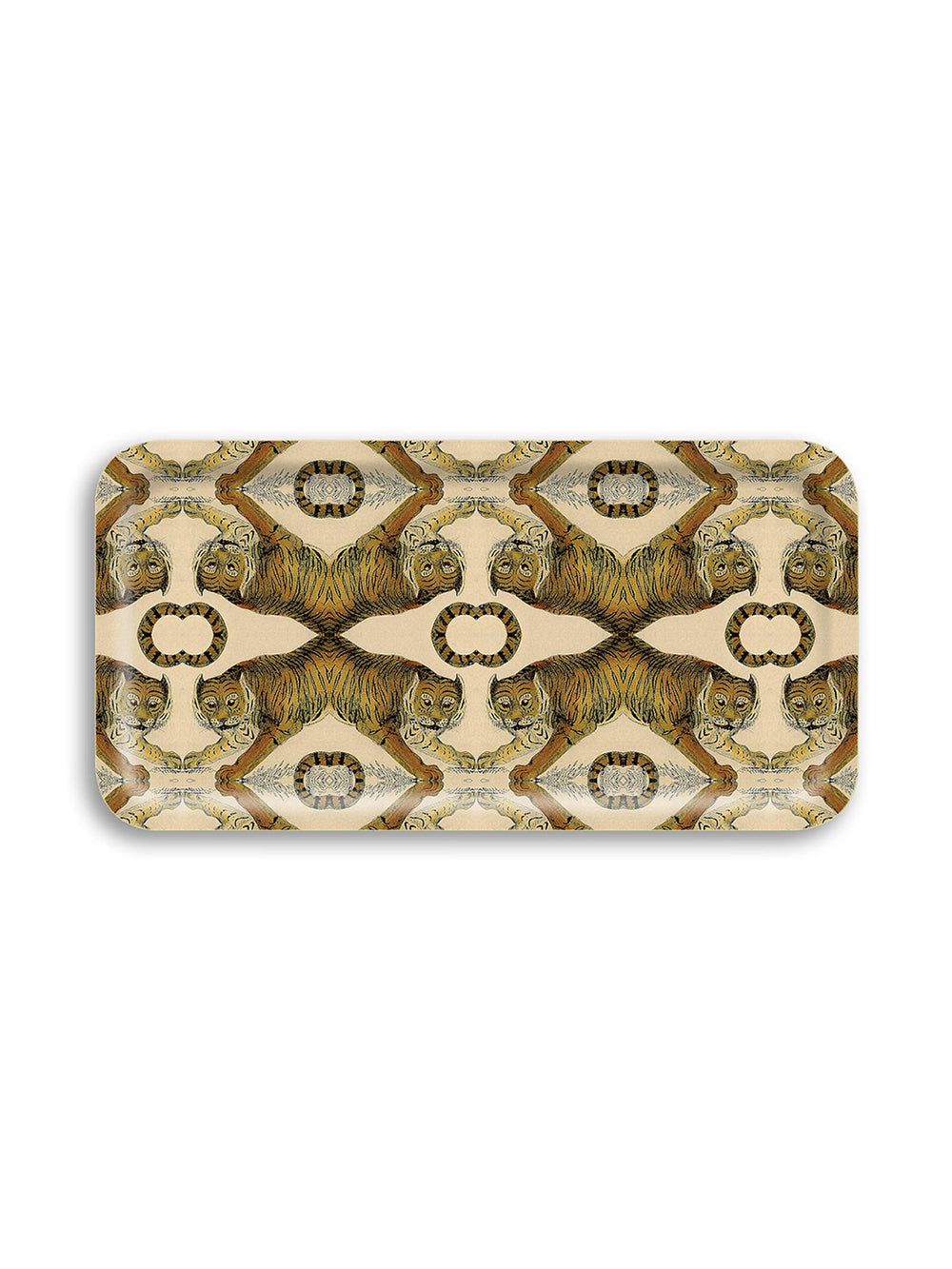 Tiger Narrow Birch Wood Tray