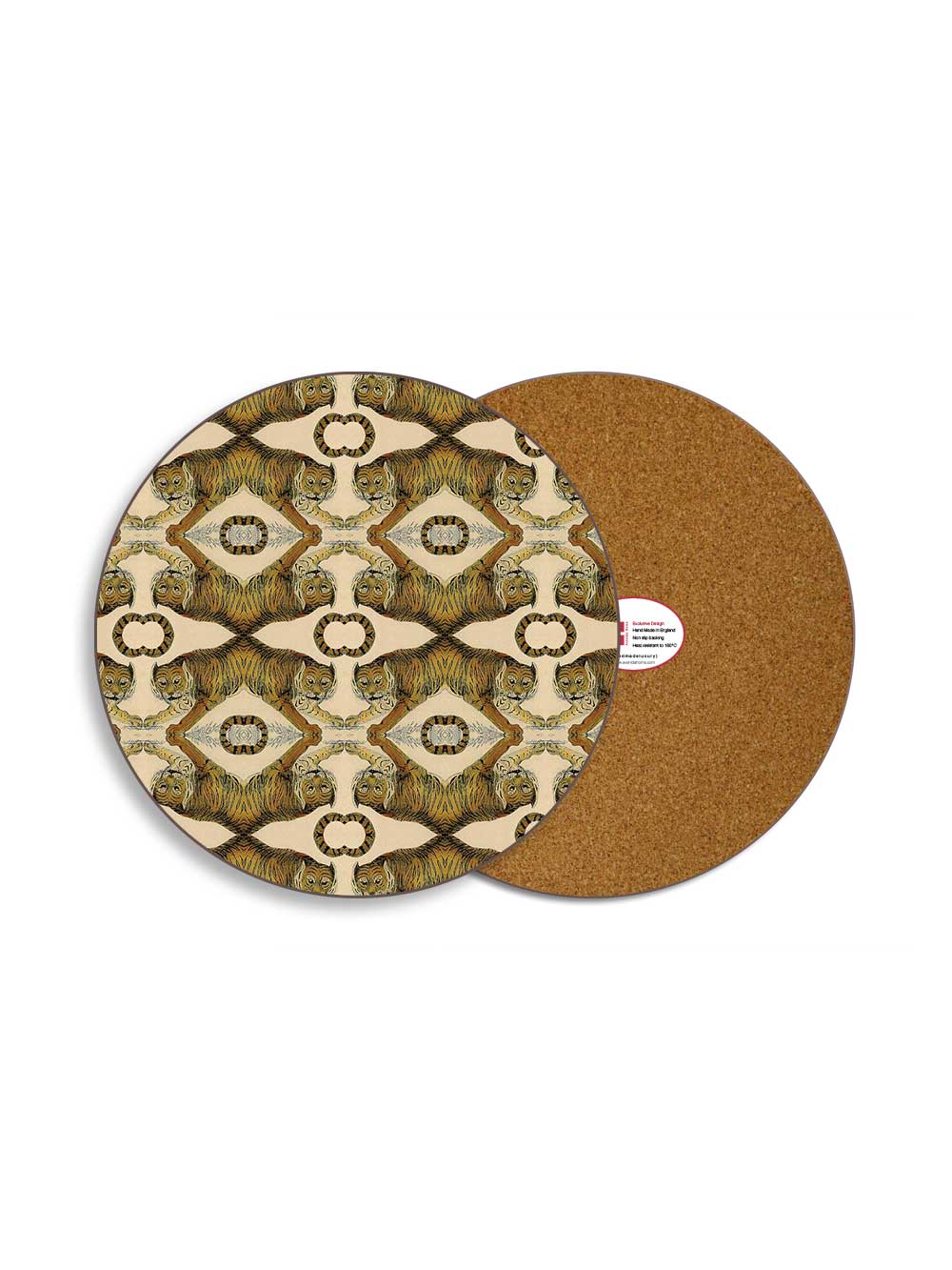 Tiger Round Luncheon Placemat