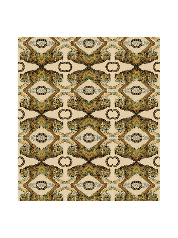 Tiger Wallpaper Design by Avenida Home with PATCH NYC 