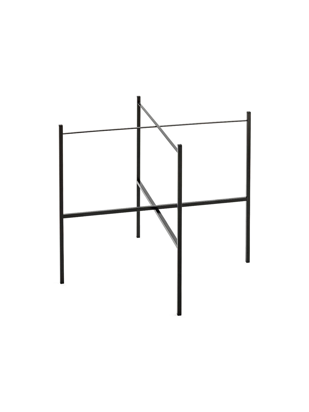 Matt Black Tray Stand 46cm  for Birchwood Trays  By Avenida Home