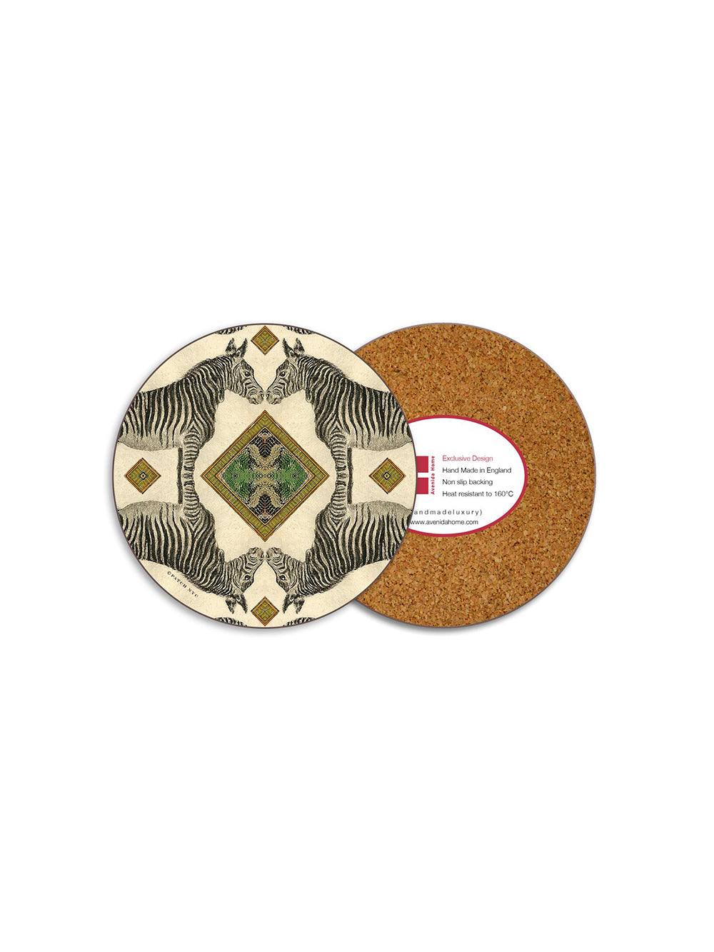 Zebra PATCH NYC Coaster