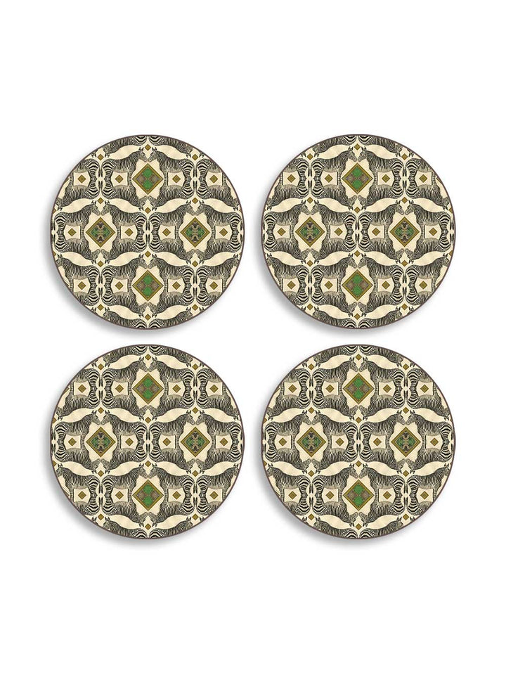 Zebra Placemat Set Design by Avenida Home with PATCH NYC 