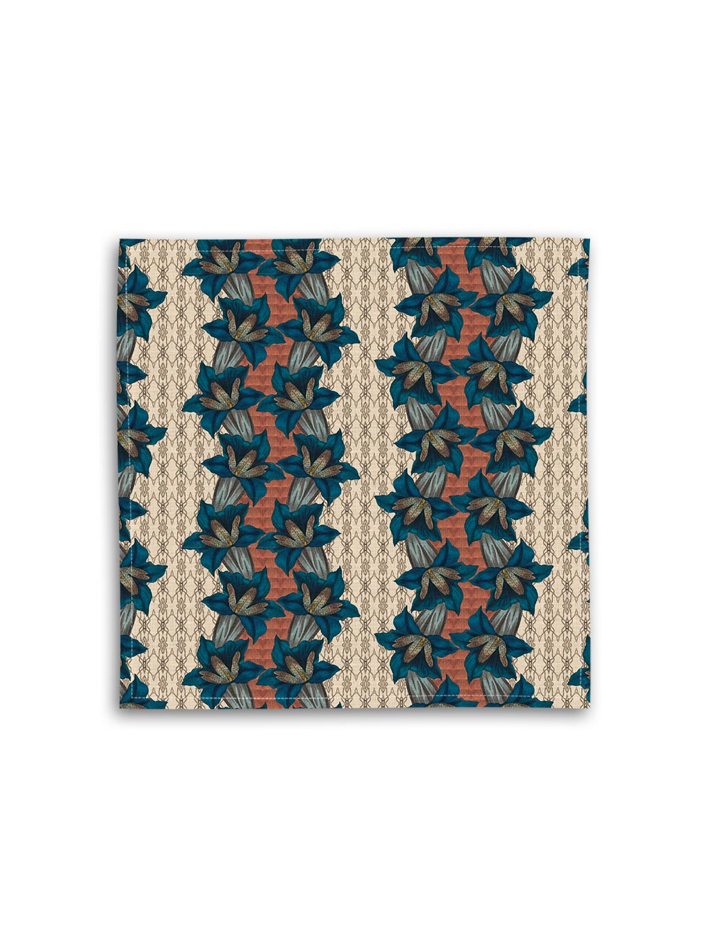 Blue Trumpet Napkin