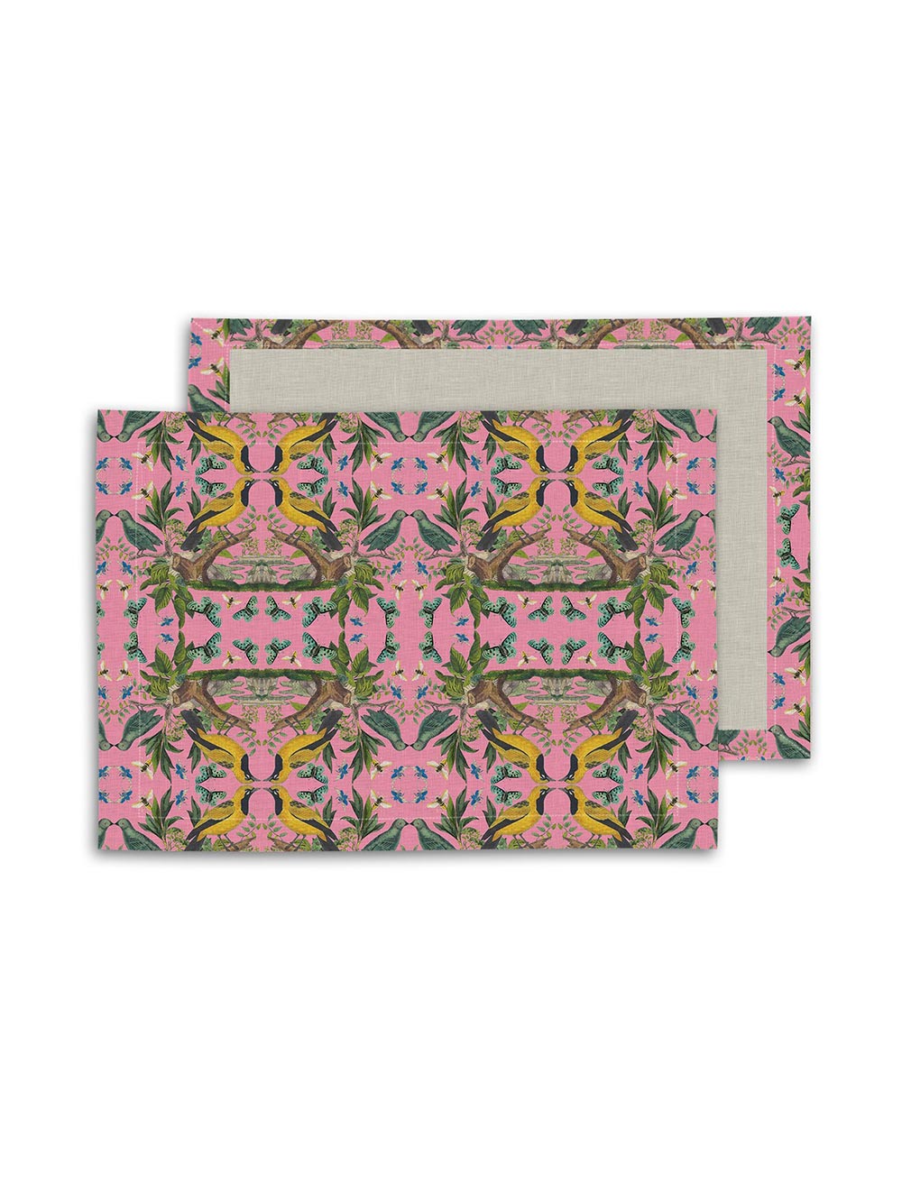 Poets Corner Fine Linen Table Mat