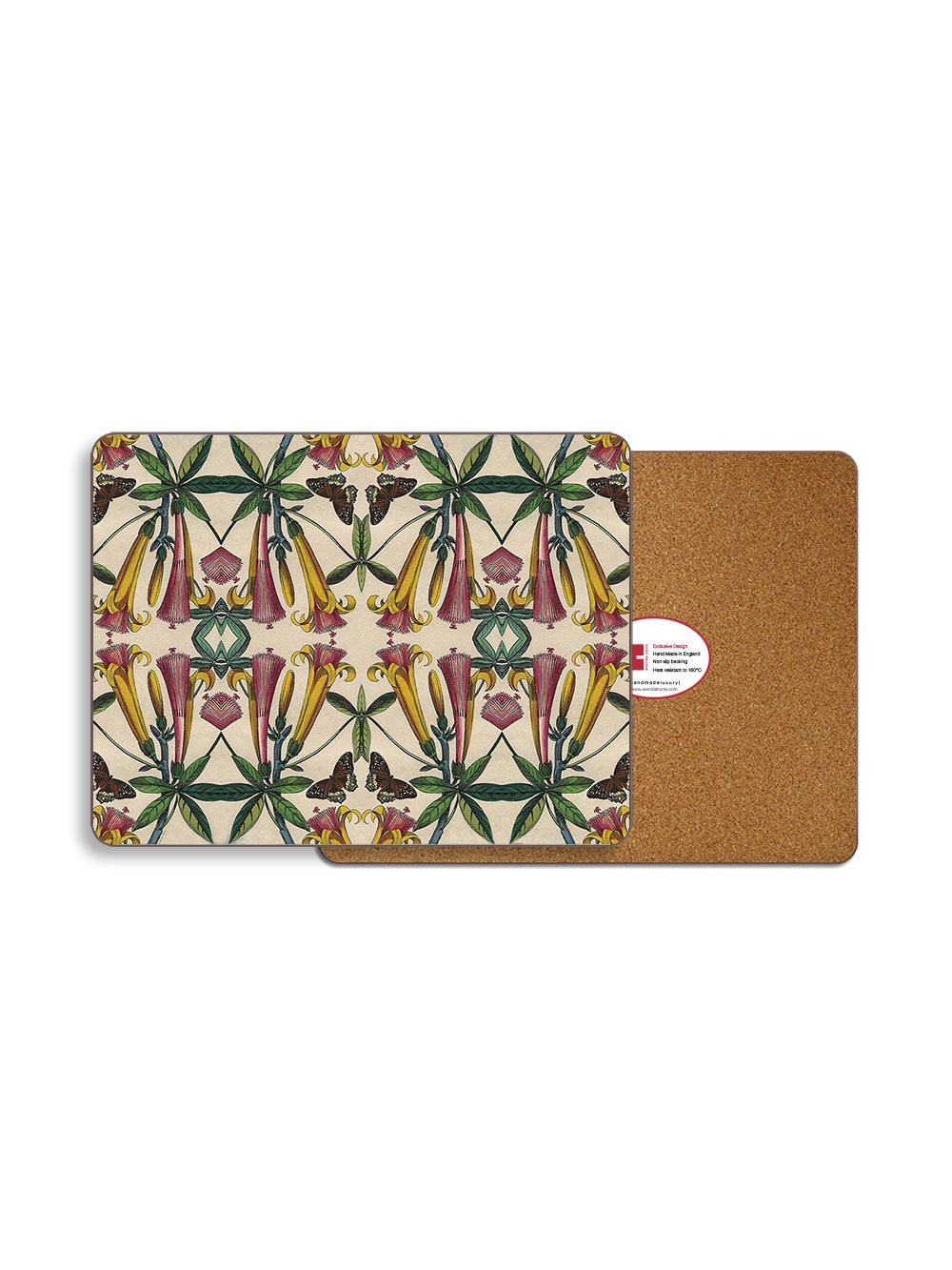 Yellow Flower Rectangular Table Mat