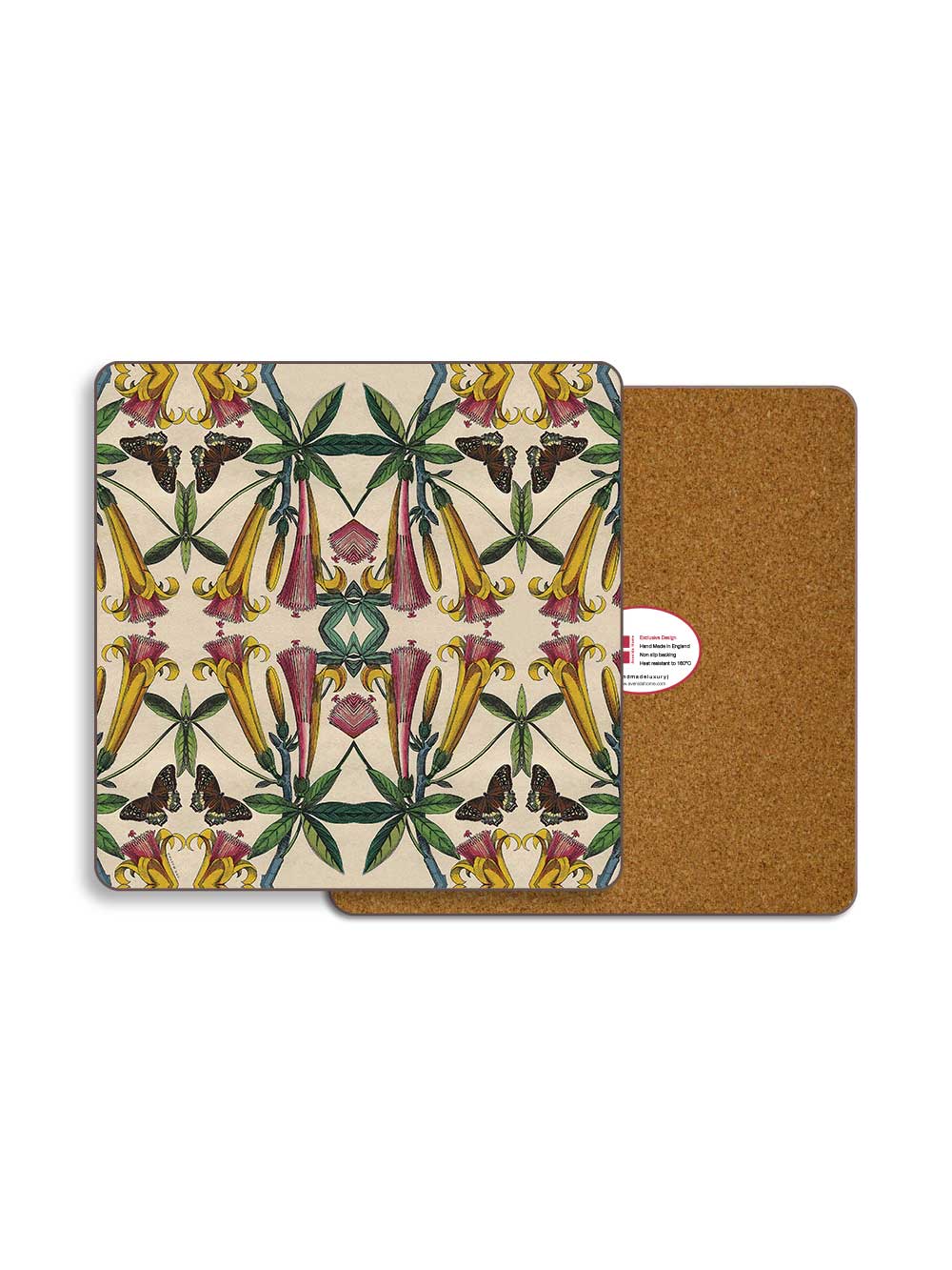 Yellow Flower Square Luncheon Placemat
